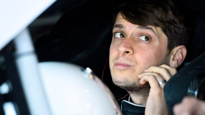 NASCAR Sprint Cup driver Landon Cassill, a Fairfax native, will start from the third position in Saturday's race at Daytona International Speedway.