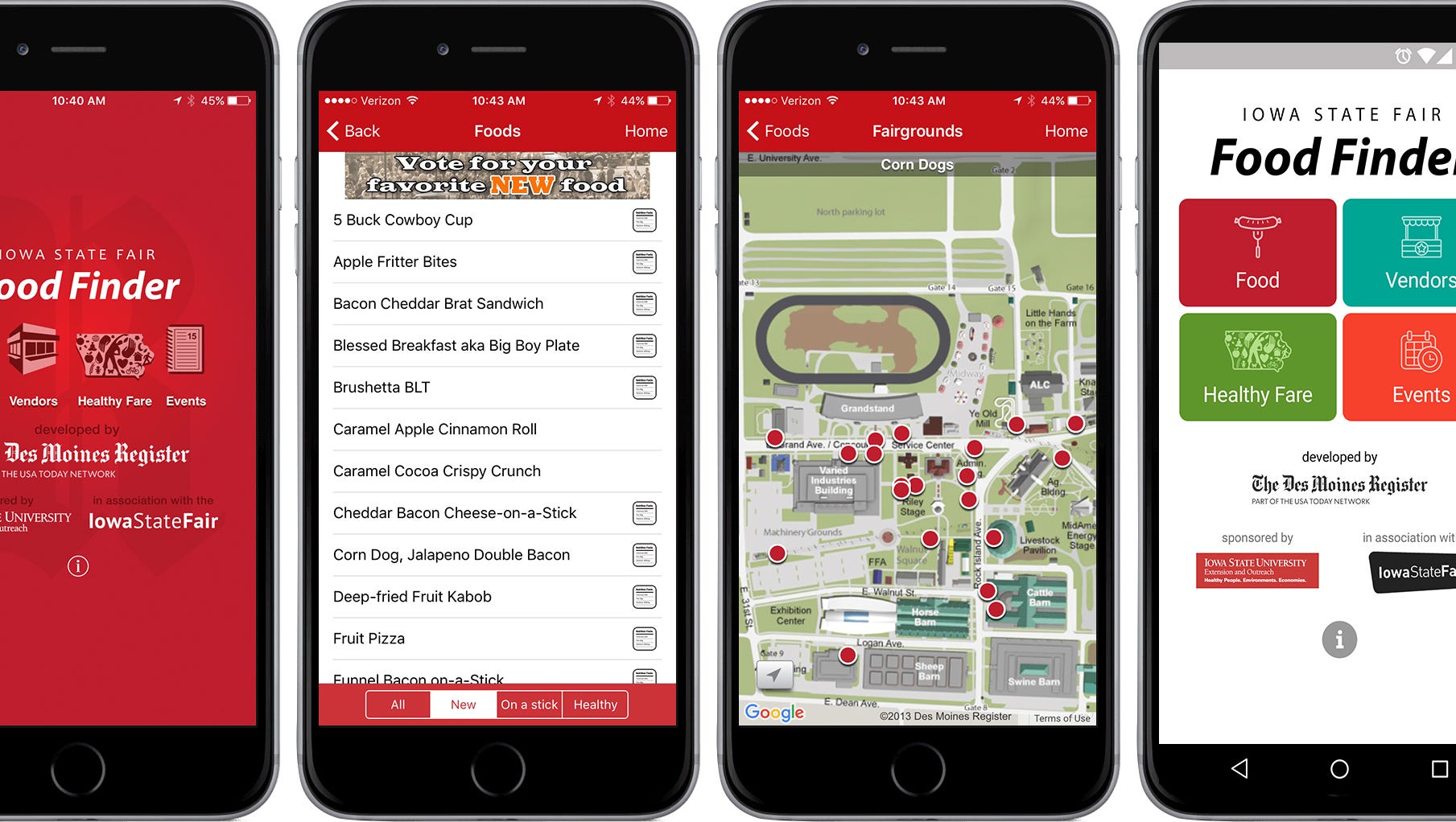 2019 Iowa State Fair Food Finder App And Event Calendar How To Download