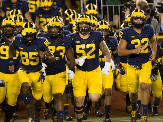 Go through the gallery to view the Michigan football