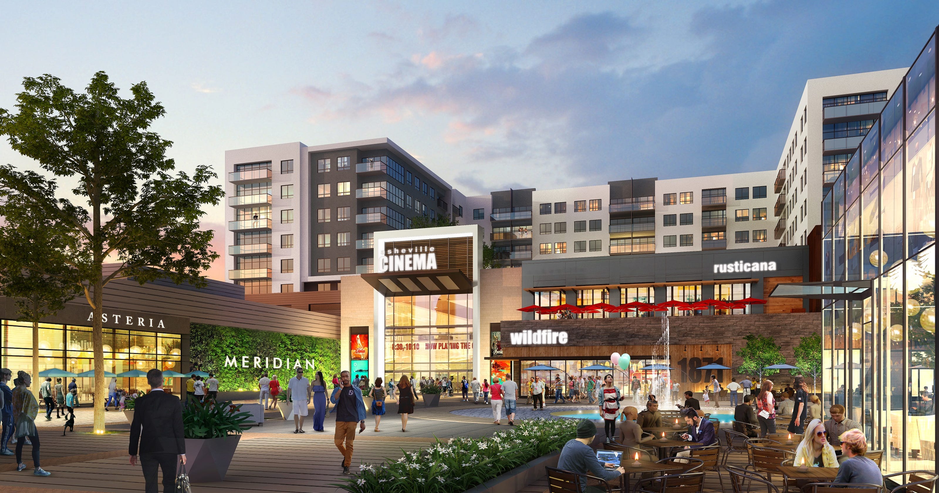 Asheville Mall development shoots for 'more complete urban experience'
