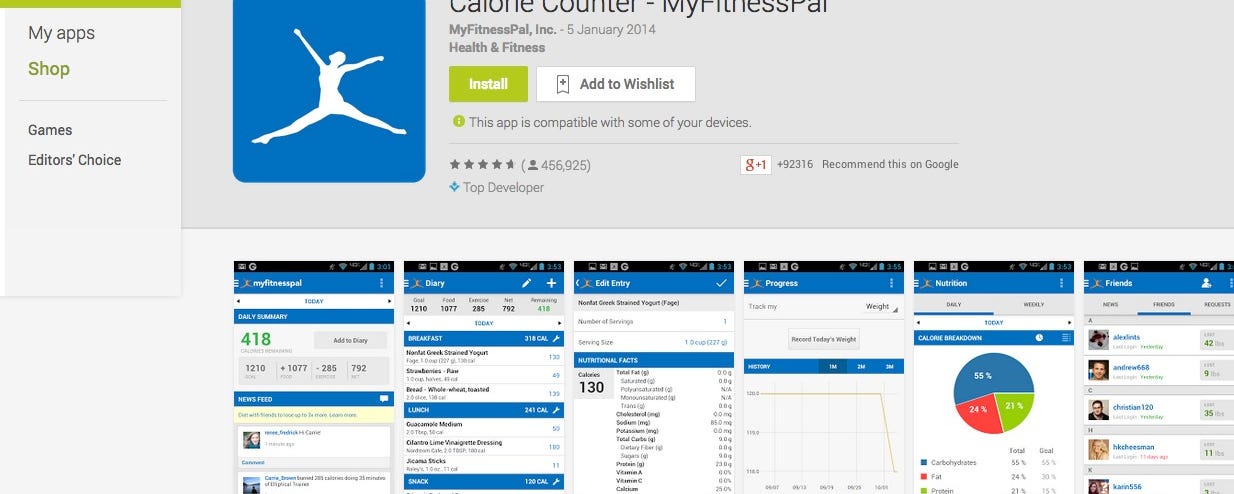 Review Calorie Counter Apps Myfitnesspal Vs Lose It Review Calorie Counter Apps Myfitnesspal Vs Lose It