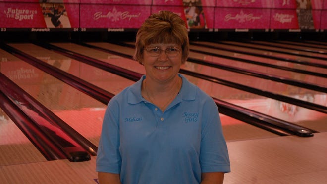 Making her 13th United States Bowling Congress Women's Championships appearance, Melissa Hertenberger of Langhorne, Pennsylvania, hoped her trip to the Raising Cane's River Center wouldn't be unlucky.