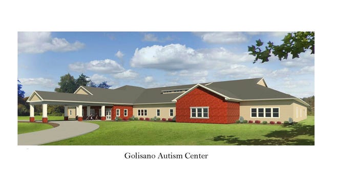 A rendering of the Golisano Autism Center Rochester, that is scheduled to open fall 2018.