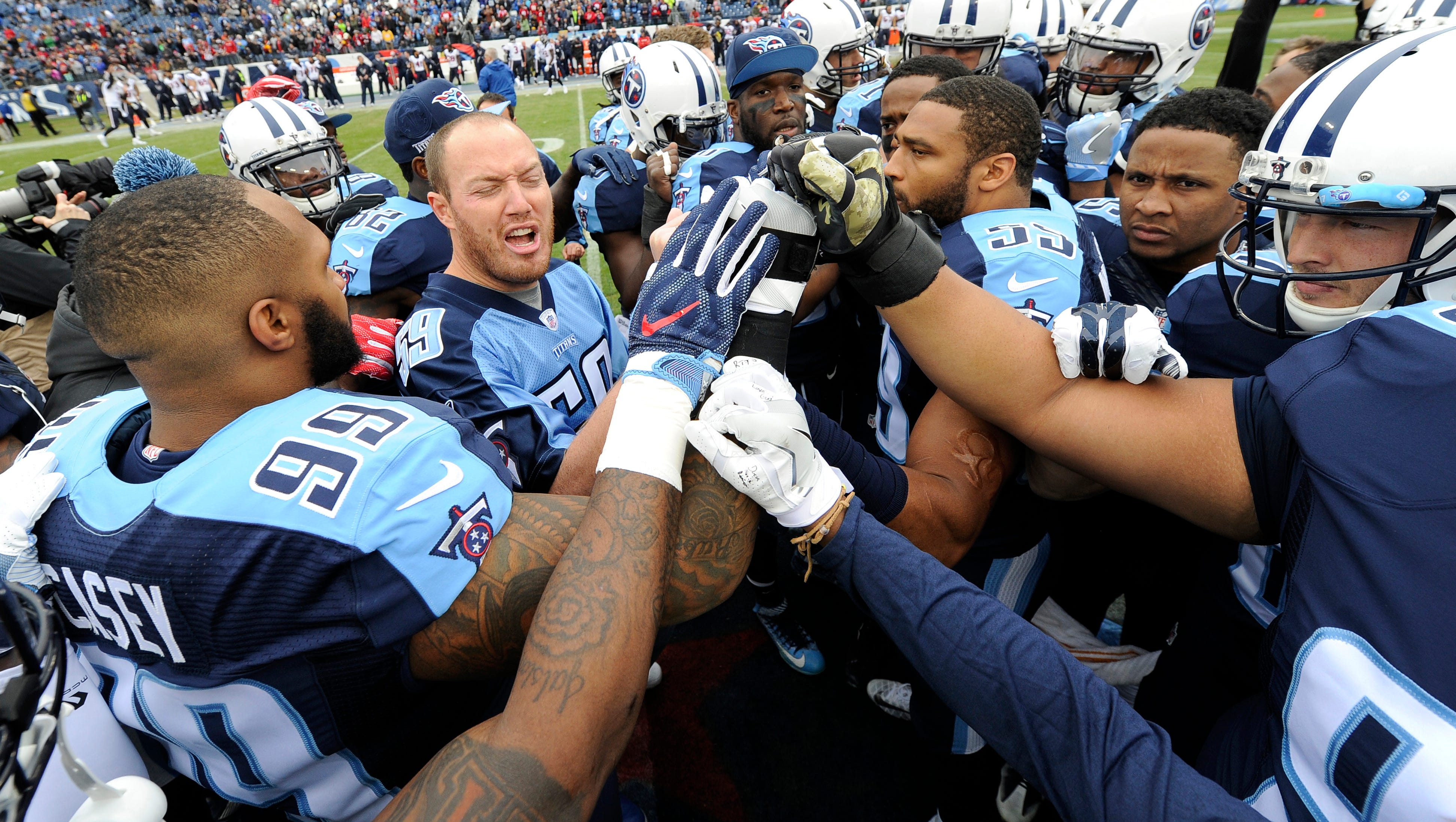 Former Titans Player Stricken With Als Knocked Over At Practice