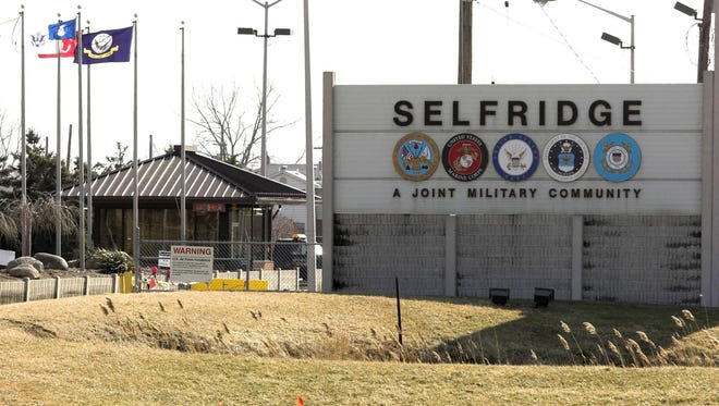Selfridge Air National Guard Base in Harrison Township.