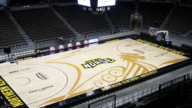 The University of Cincinnati men's basketball team will play the 2017-18 season at Northern Kentucky University's BB&T Arena, while UC's Fifth Third Arena is under renovation.