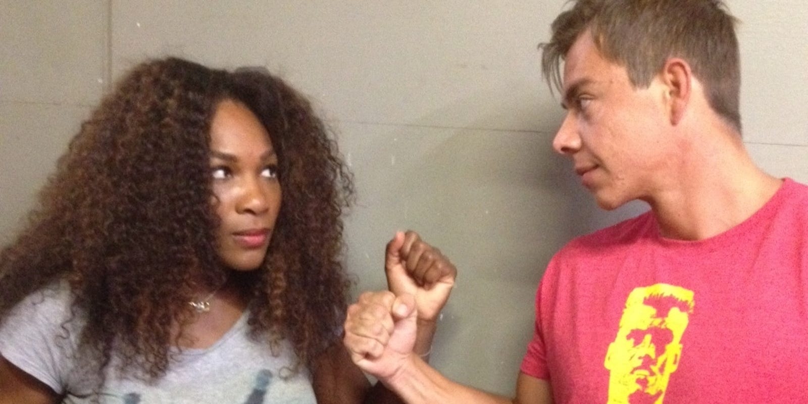 Serena Williams' go-to guy: Hitting partner Big Sascha