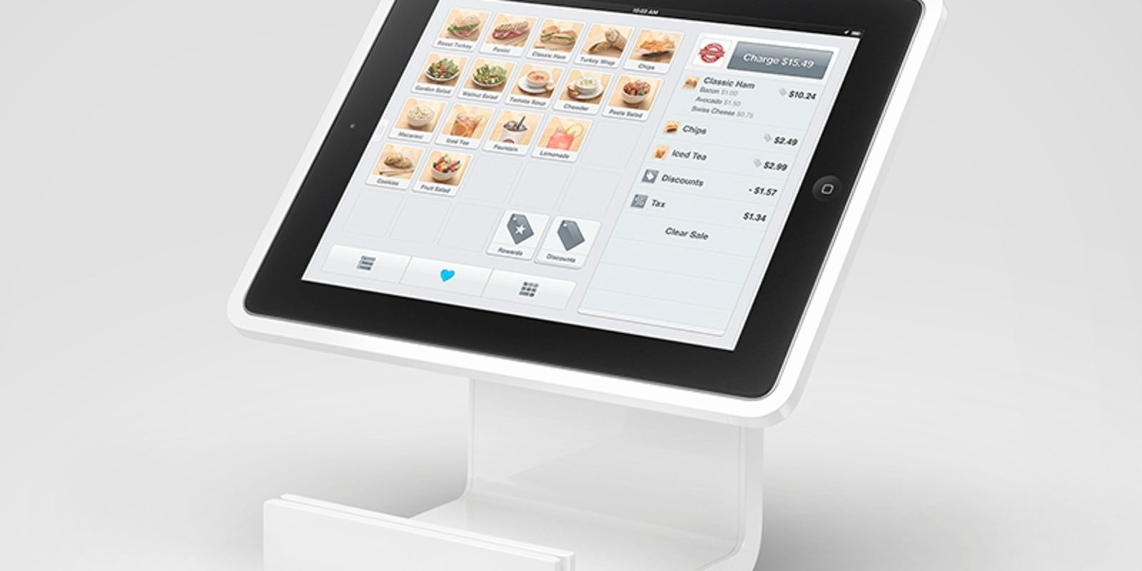 Square Stand turns iPad into digital cash register