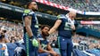 Seattle Seahawks defensive end Michael Bennett (72)