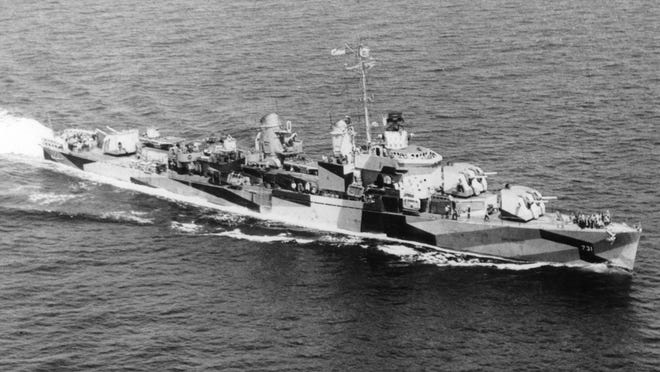 The U.S. Navy destroyer USS Maddox was attacked off Vietnam in the Gulf of Tonkin incident in 1964.