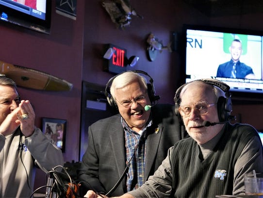 Rick Insell (left), Pete Weber (center) and Dick Palmer