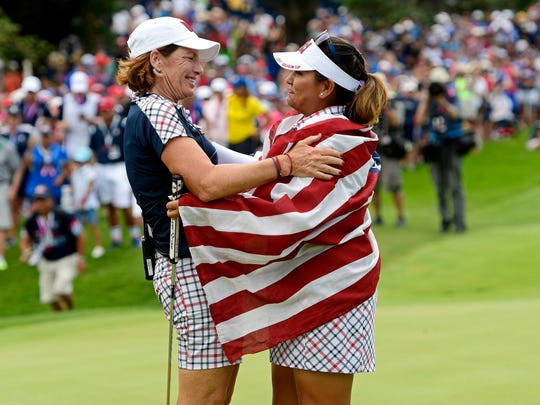 Solheim Cup Juli Inkster Makes Right Call Adding Lewis Pressel
