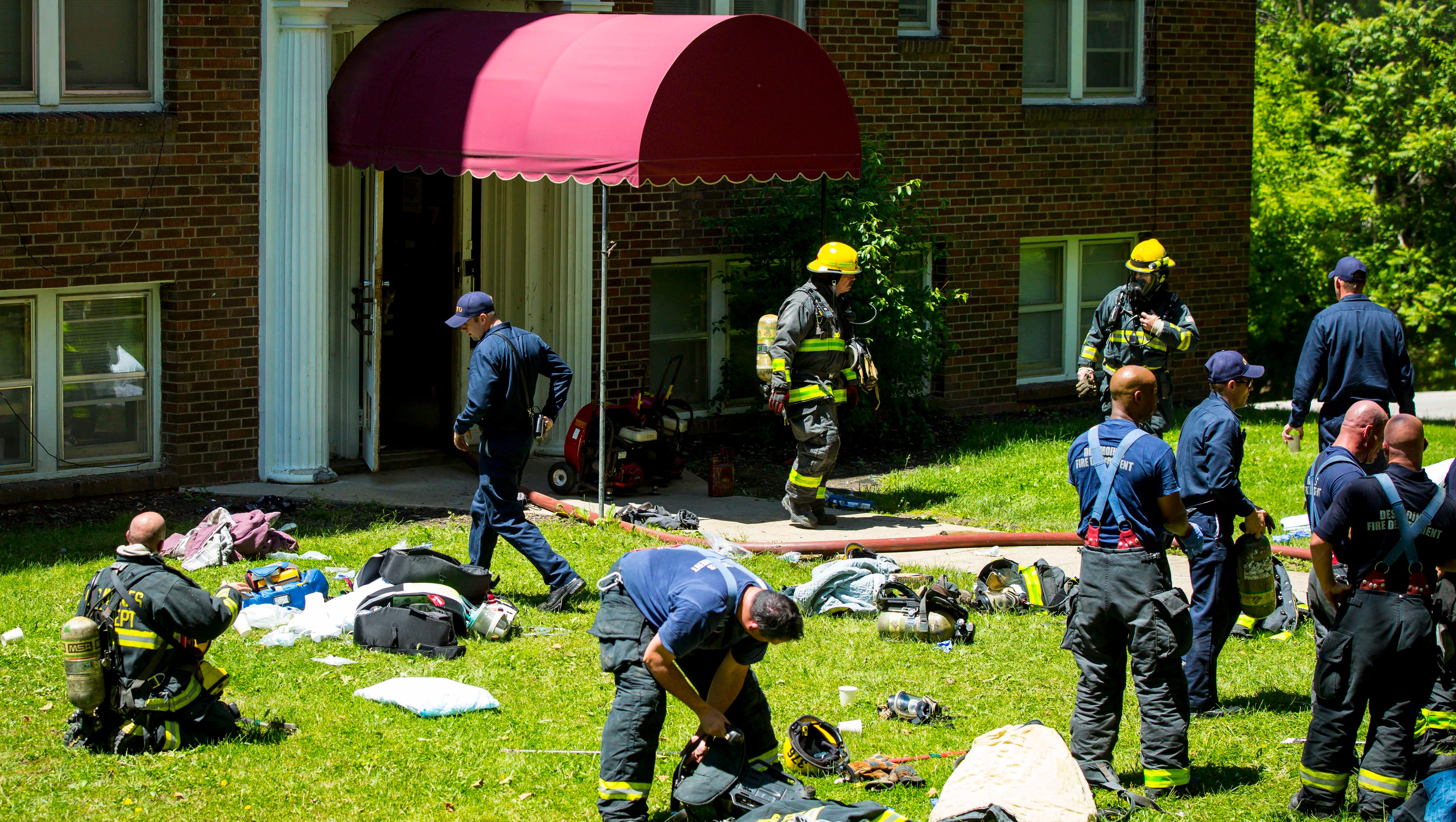 Des Moines apartment fire victims identified