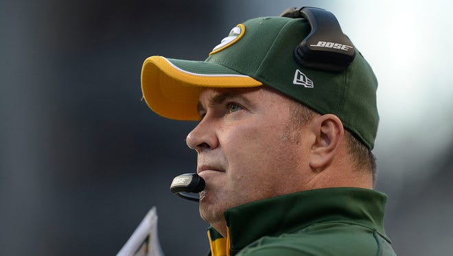 Green Bay Packers coach Mike McCarthy.