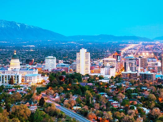 49. Salt Lake City:One factor detracting from quality of life in Salt Lake City is the area's high violent crime rate. Some 937 violent crimes were reported in 2016 per 100,000 city residents, more than twice the national violent crime rate of 386 incidents per 100,000 Americans and nearly four times the state rate of 243 per 100,000 Utah residents. Housing prices in Salt Lake City also have been rising fast in recent years and have outpaced the area's income growth, making housing unaffordable for many low-income residents.