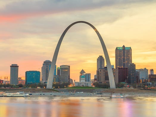 3. St. Louis:St. Louis is the worst city to live in in Missouri and third worst nationwide. A concentration of violence in parts of the city makes St. Louis a particularly difficult place to live. There were 1,932 violent crimes for every 100,000 city residents in 2016, the third highest violent crime rate of any U.S. city and five times the comparable U.S. rate. Crime rates are often higher in economically depressed areas, and St. Louis is a relatively poor city. Some 23.8% of residents live below the poverty line, a higher poverty rate than in the majority of U.S. cities and nearly 10 percentage points above both the U.S. and statewide poverty rates of 14.0%.</p-family:>