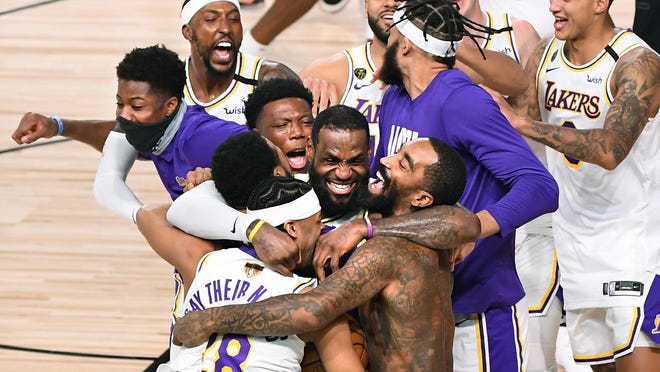 Celtics Lakers Now Tied Atop Nba List With 17 Titles Apiece