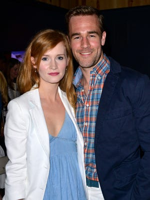Kimberly Van Der Beek and hubby James in L.A. on June 21.