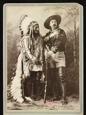 Buffalo Bill Cody and Sitting Bull,