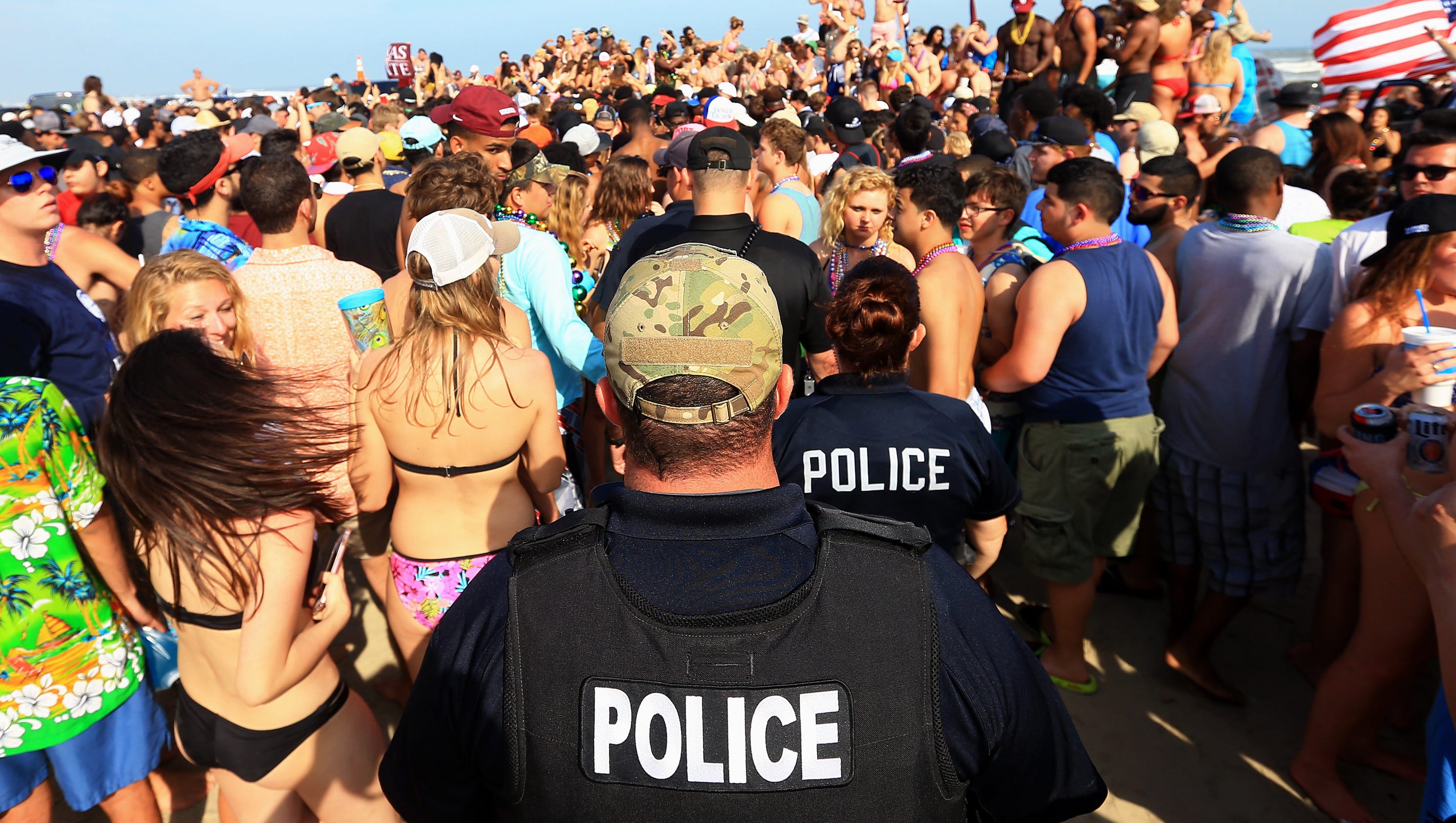 This is what happens when you get arrested during spring break in Port A