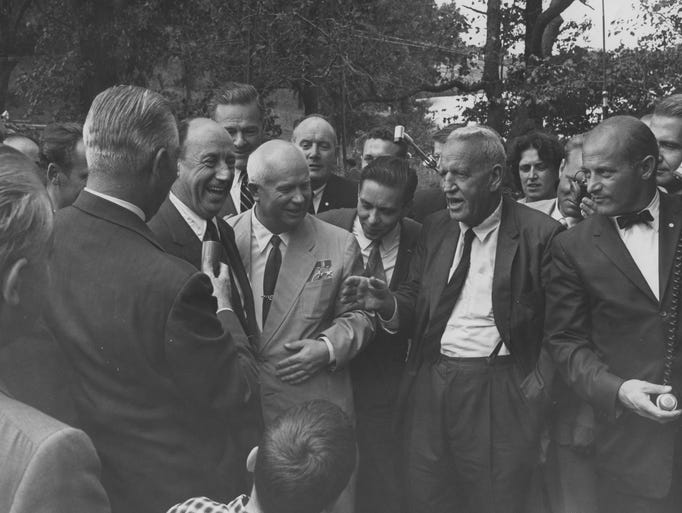 khrushchev visits iowa farm