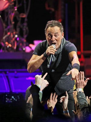 Tickets quickly sold out for Bruce Springsteen and the E Street Band's Fiserv Forum show March 7 after they went on sale Wednesday. "Verified Resale Tickets" through Ticketmaster now range from $200 for the last row of a section behind the stage, up to $5,112 for a front row seat on the floor behind the standing-only general admission area.