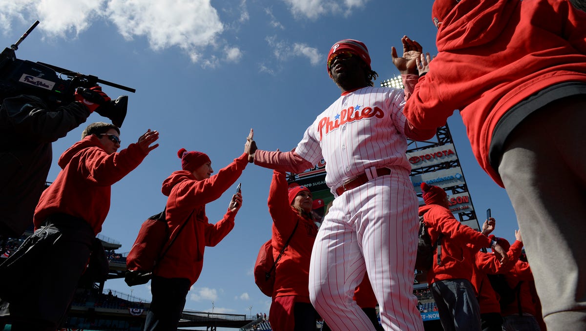 GALLERY Phillies home opener