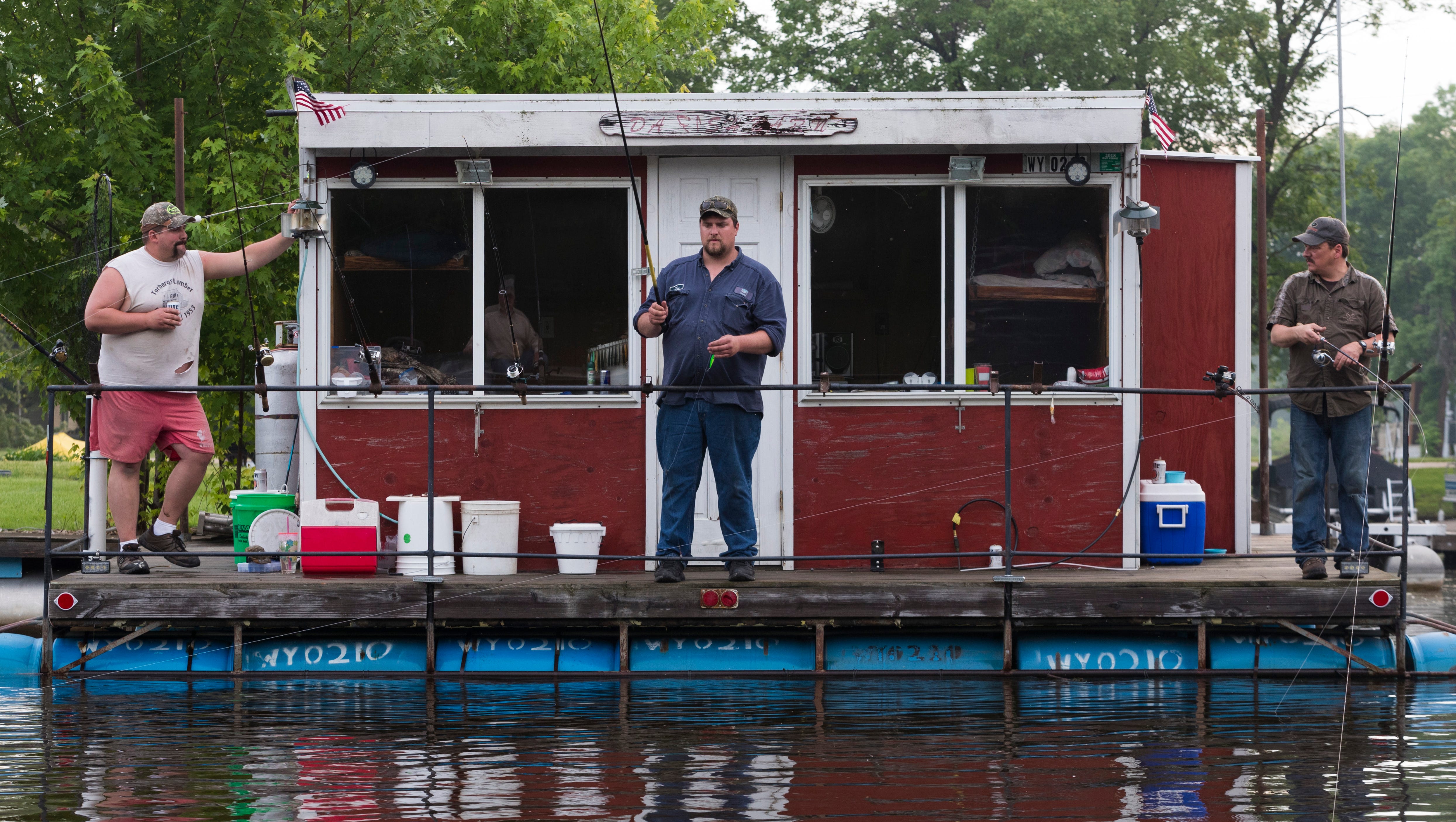 Wolf River fishing rafts a unique slice of Wisconsin outdoors culture