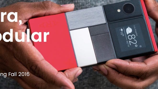 Google's modular phone could start selling next year