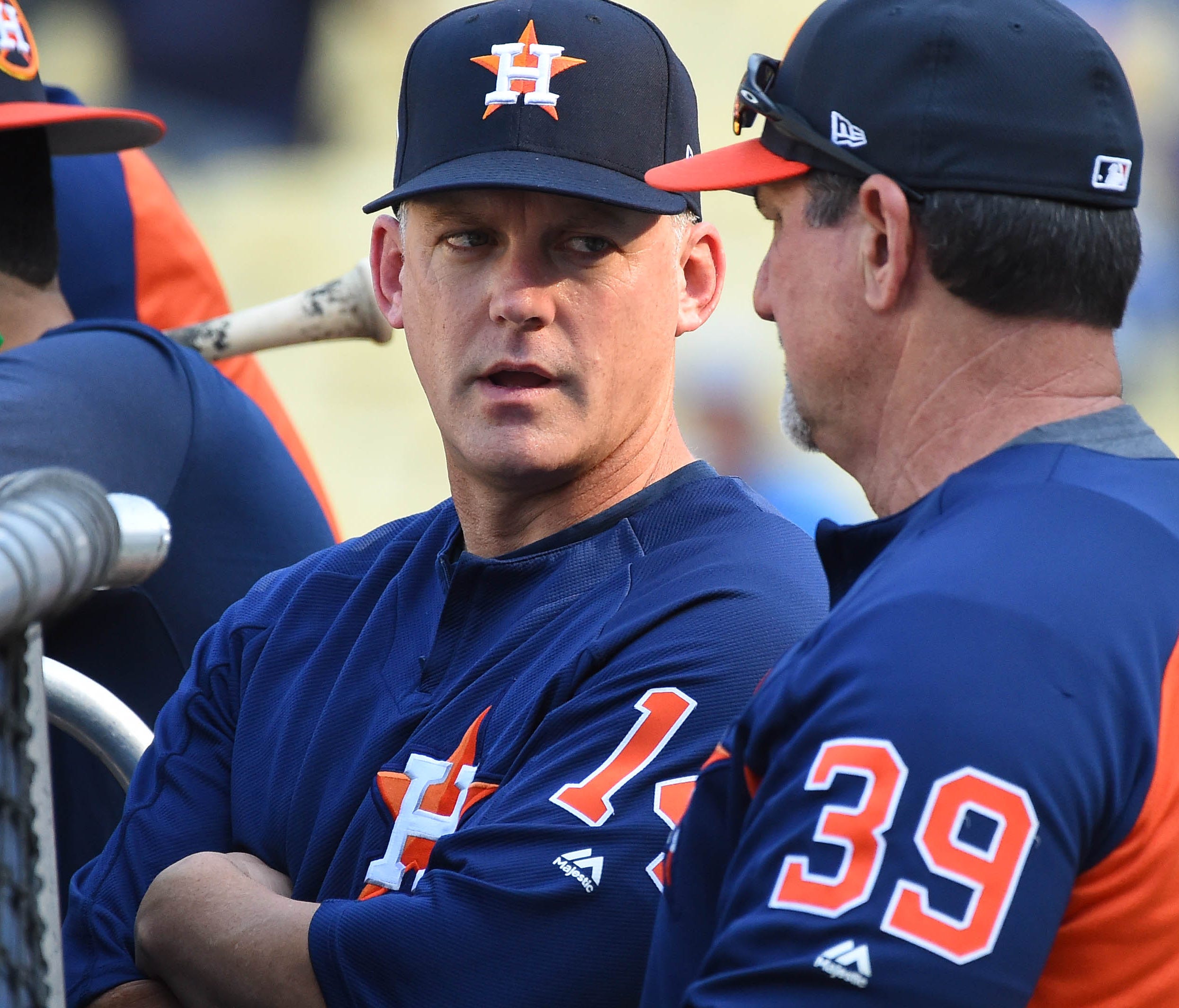 Manager A.J. Hinch has led the Astros to the World Series.