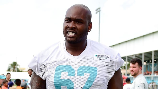 Former Ole Miss offensive tackle Laremy Tunsil was in a  scuffle in practice Monday.