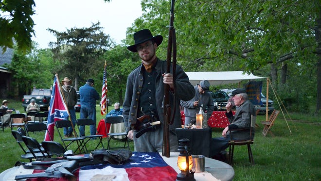 The Friends of Historic Vineland will host the 20th annual Founder’s Day weekend May 19 and 20 on the grounds of Elwyn New Jersey on Landis Avenue, east of Main Road. Josh Berge of Carmel, a member of the Ninth Virginia Calvary, displayed a collection of Civil War artifacts during last year's event.