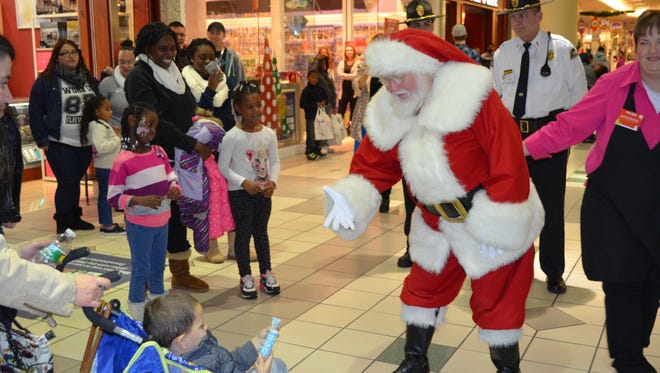 Santa will be available for holiday visits at Cumberland Mall beginning at 10 a.m. Nov. 11.