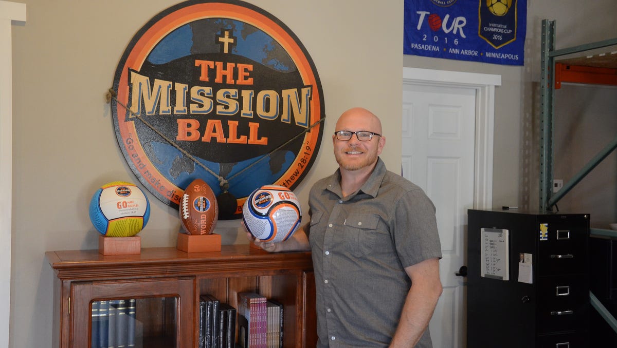 The Mission Ball In Brandon Sends Scripture Around The World On