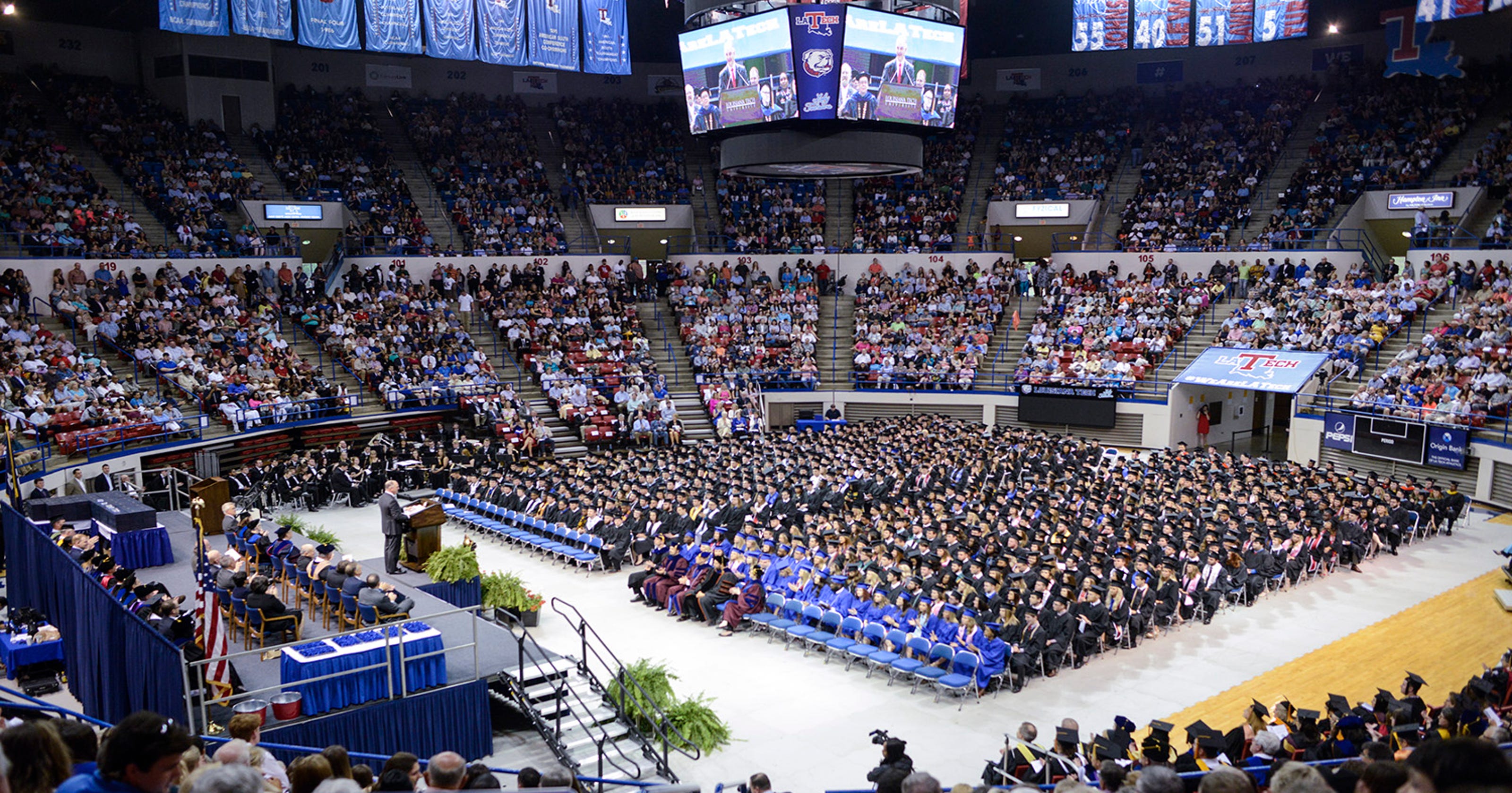 Louisiana Tech, graduates celebrate historic milestones at spring commencement