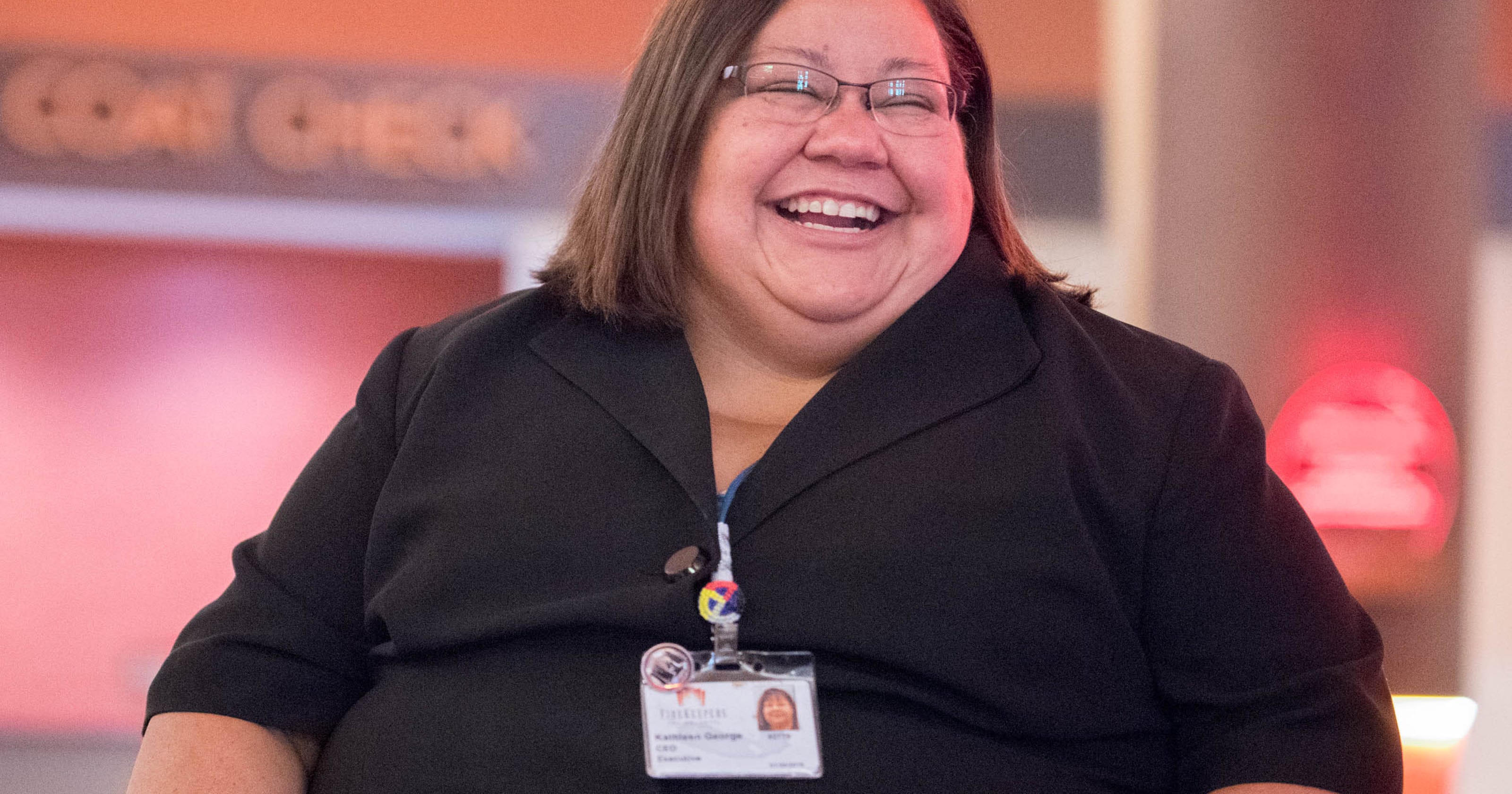 Kathy George FireKeepers first woman CEO puts down roots