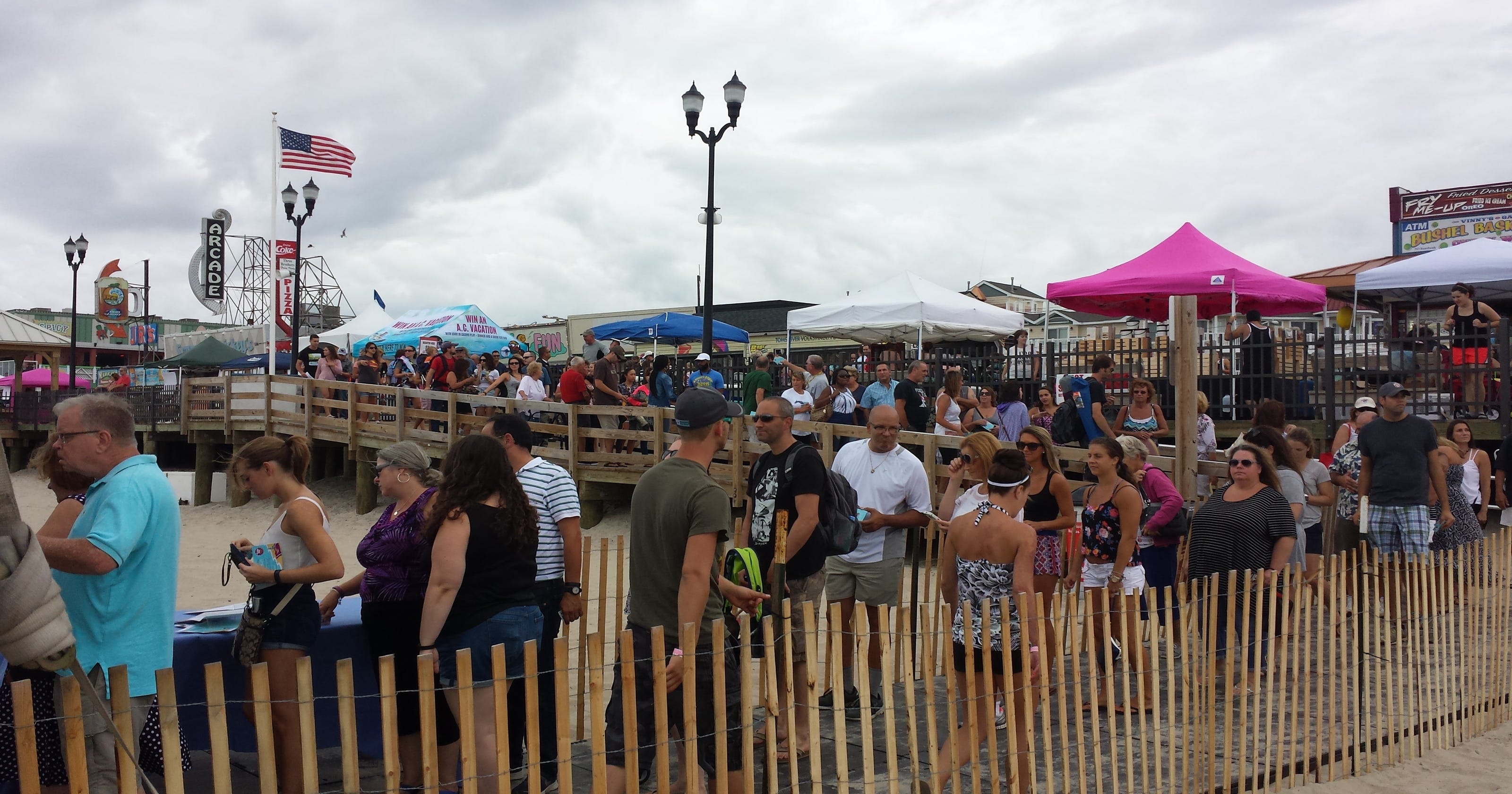 Wine finds its time on Seaside Heights beach