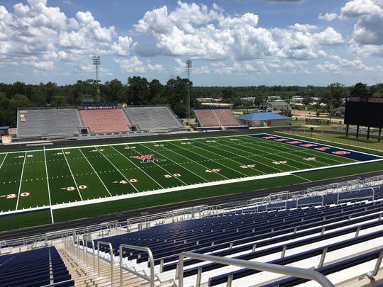West Monroe Ready To Break In New Stadium Artificial Turf