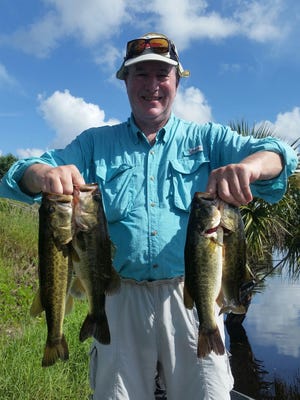 As part of Franklin Sullivan's Everglades Slam, Sullivan shares his best four Southwest Flroida largemouth black bass that he caught on artifical soft plastic baits. The fish were all released alive.