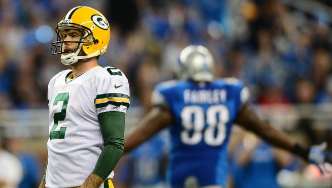 The Packers watched too many opponents celebrate after K Mason Crosby's inaccurate kicks in 2012.
