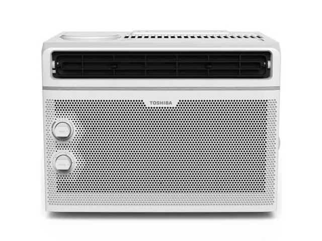 Toshiba 14 000 Btu 10 000 Btu Doe 115 Volt Portable Ac With Heat Dehumidifier Function And Remote Control In Black Rac Pd1412hru The Home Depot