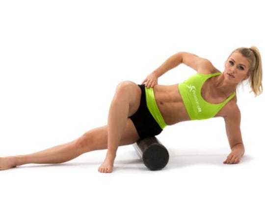Foam rollers make recovery easy.