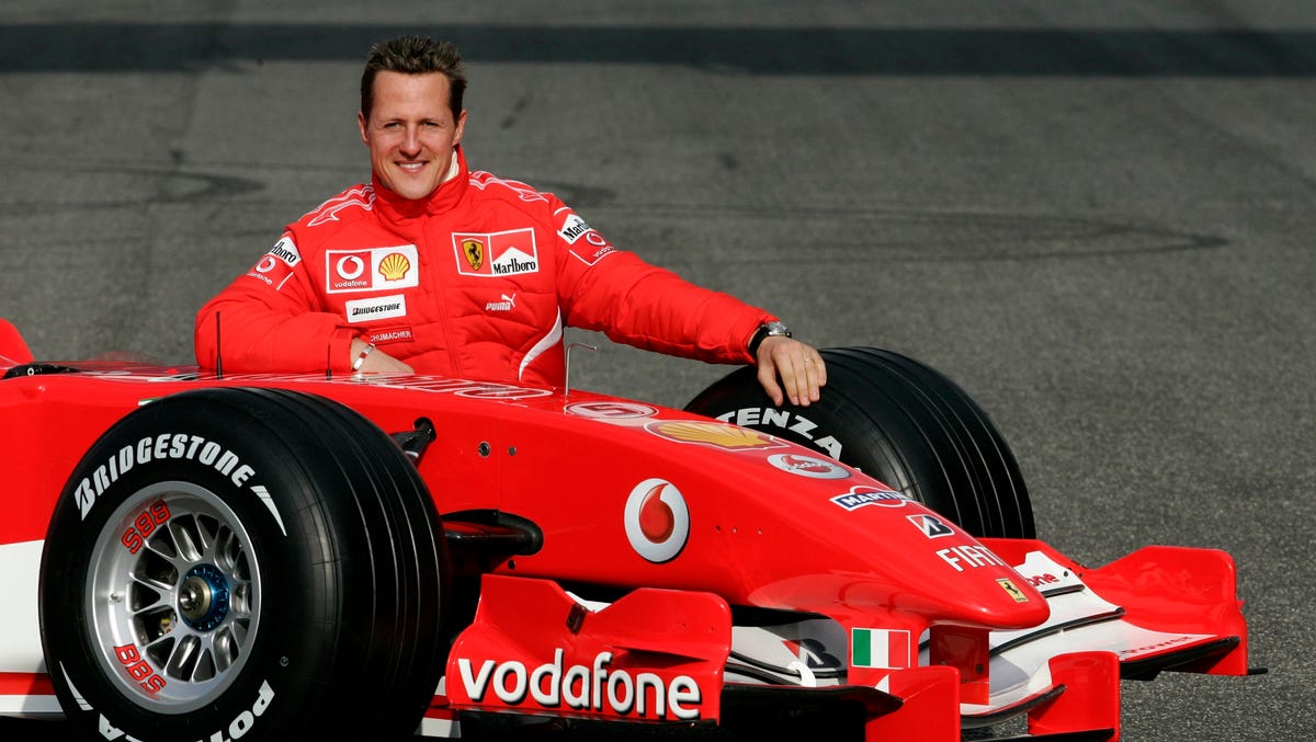 Michael Schumacher's career in photos