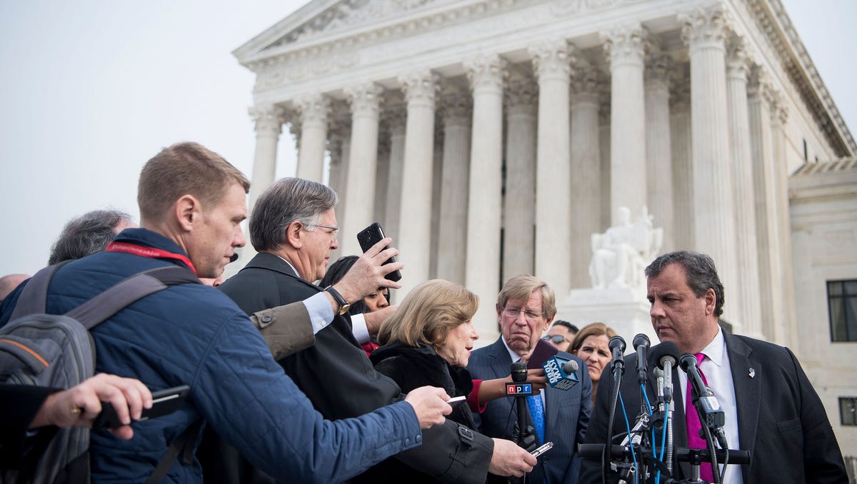 The Supreme Court ruled on former New Jersey governor Chris Christie's effort to legalize sports betting in New Jersey.