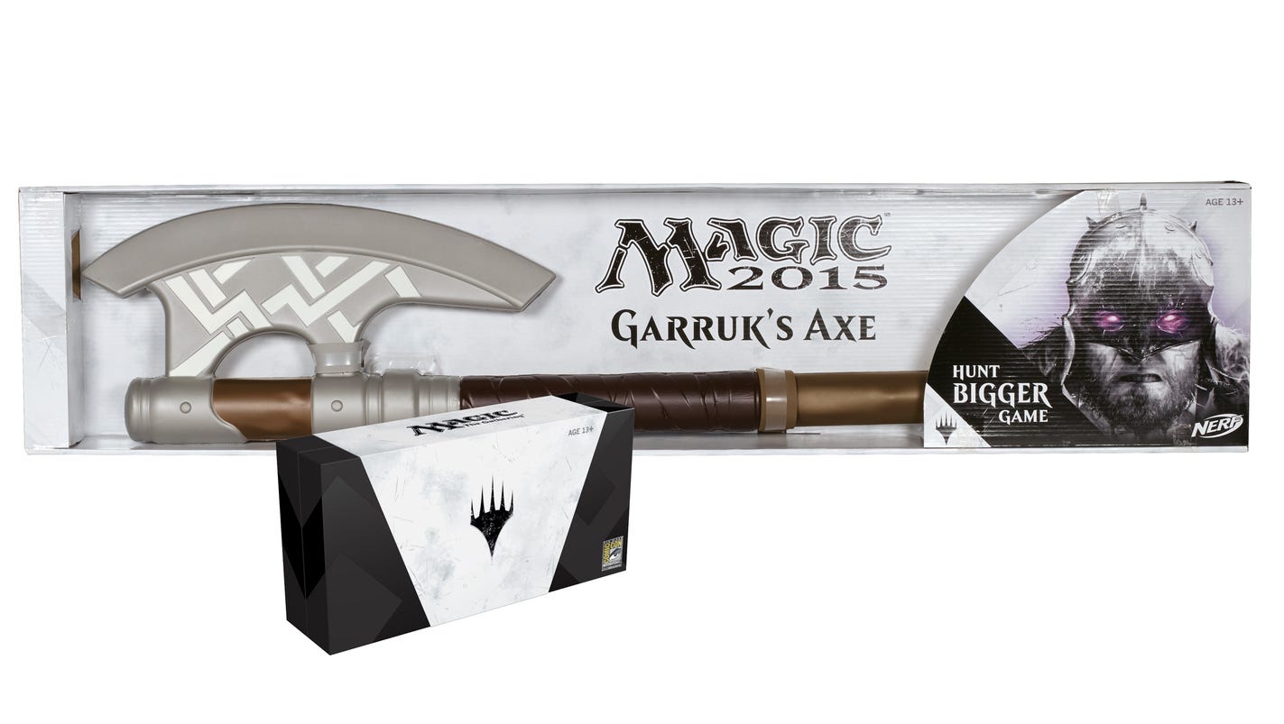 'Magic' axe gets NERF treatment for ComicCon