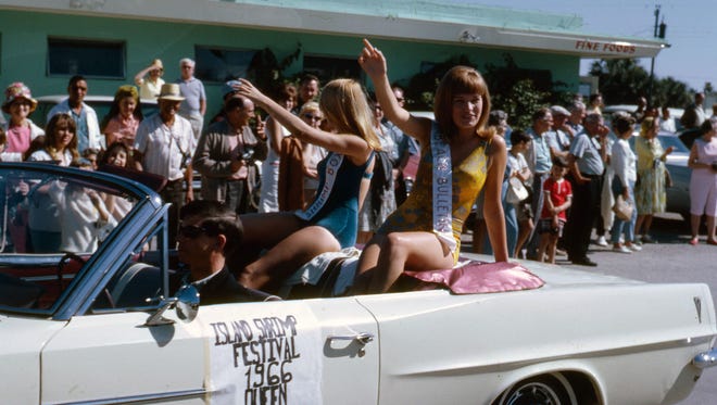Fort Myers Beach celebrates locally harvested pink shrimp for with the annual Shrimp Festival, seen in this 1966 photo. This year’s parade is at 10 a.m. Saturday