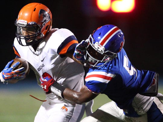MUS senior Maurice Hampton is committed to play football