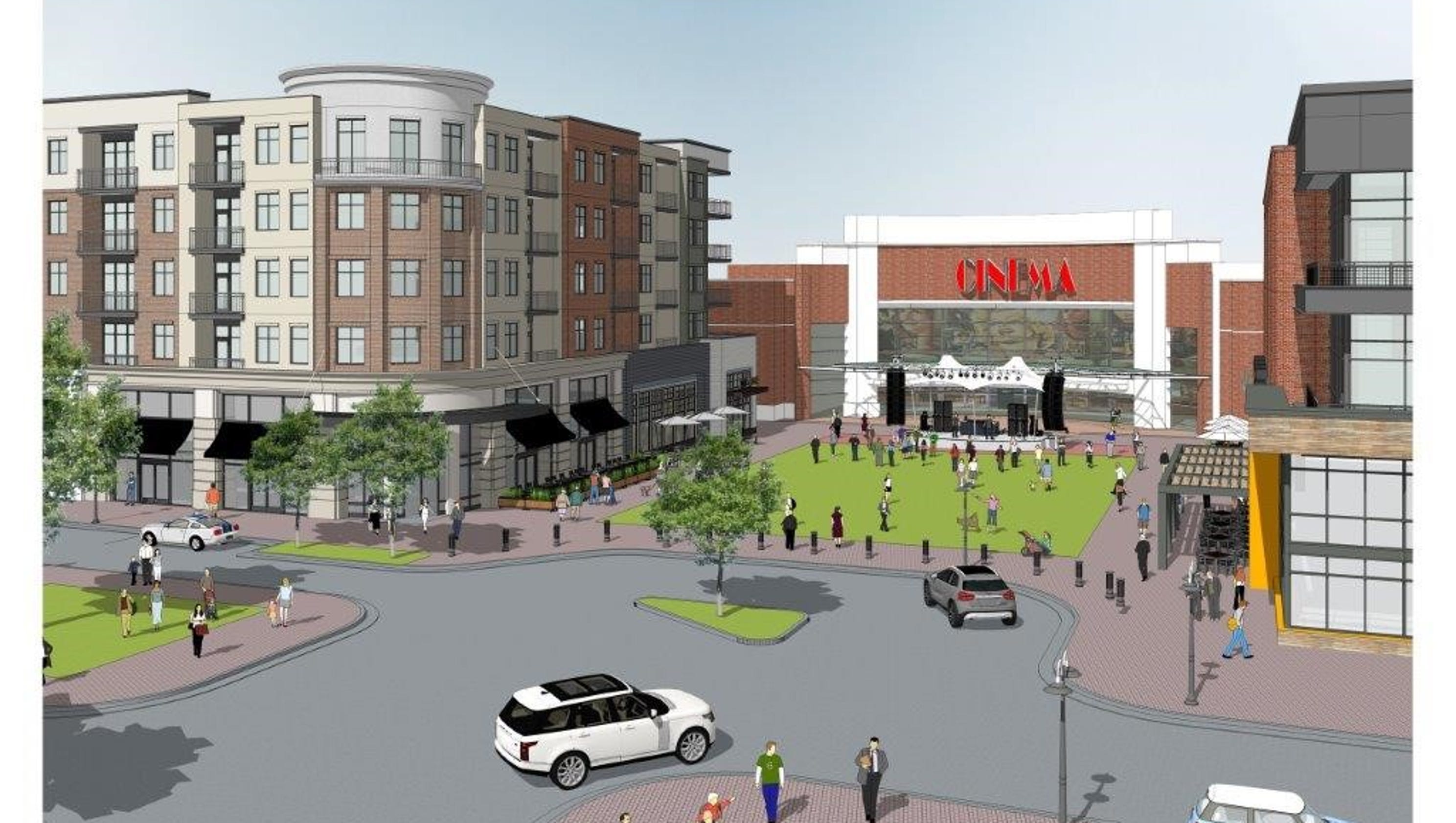 Germantown Town Center update Anderson Properties antigrowth mood