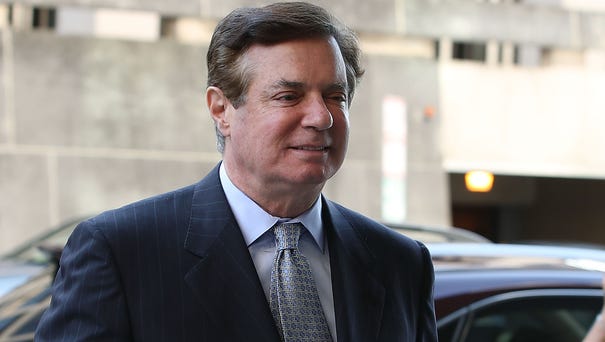 Former Trump campaign manager Paul Manafort...