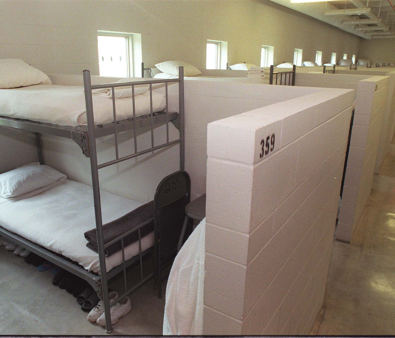 The interior of the womens area at the Fedreal Correctional Complex in Coleman, Fla.  is seen in this Oct. 8, 1998, file photo.